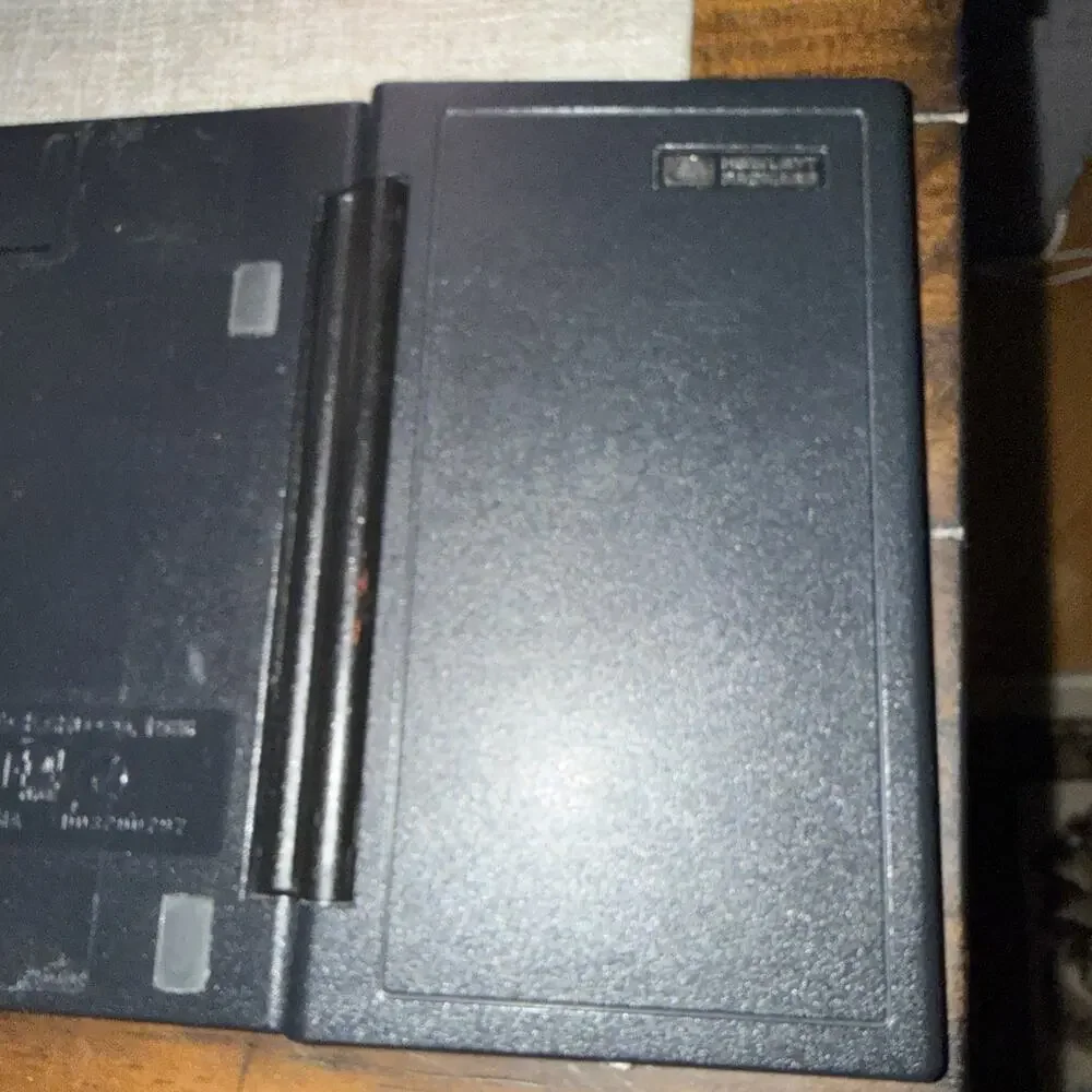 Rare!! HP 19BII Business Consultant II Calculator Tested Battery Door on Back